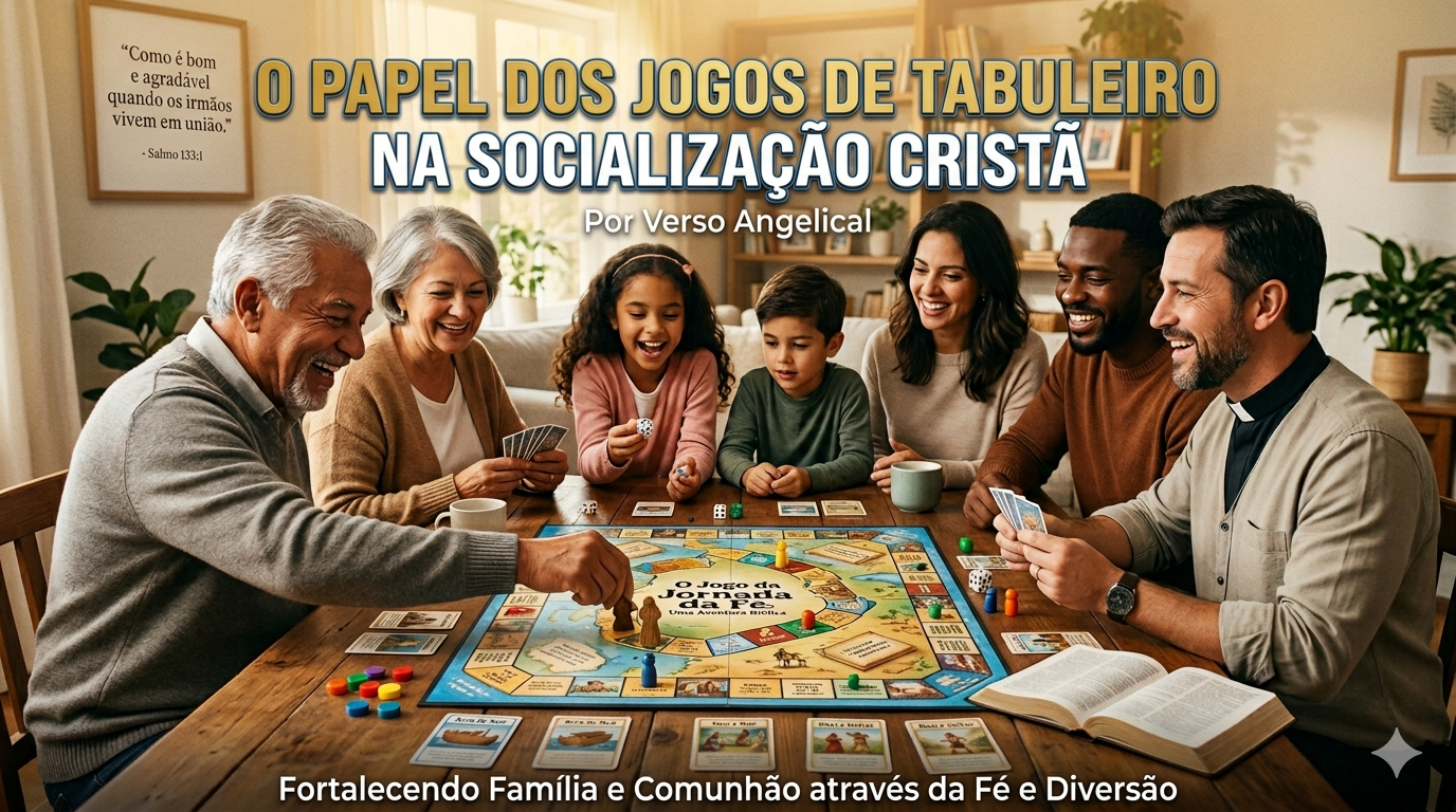 O papel dos jogos de tabuleiro na socialização cristã: